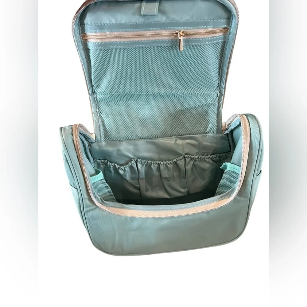 Ccidea Cosmetic Bag Makeup Bag Large Toiletry Bag Organizer (Green)
